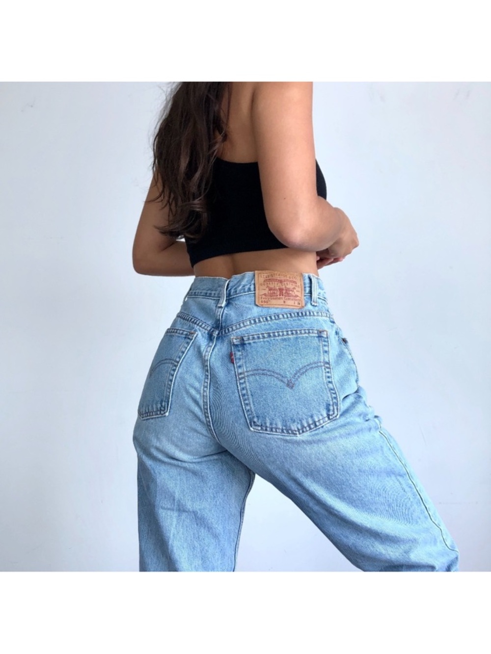 Vintage Levi’s 550 Denim jeans blue thrifted